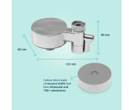 TAPP WATER Filtr do wody na kran EcoPro Compact Chrome - 1440141 - zdjęcie 5